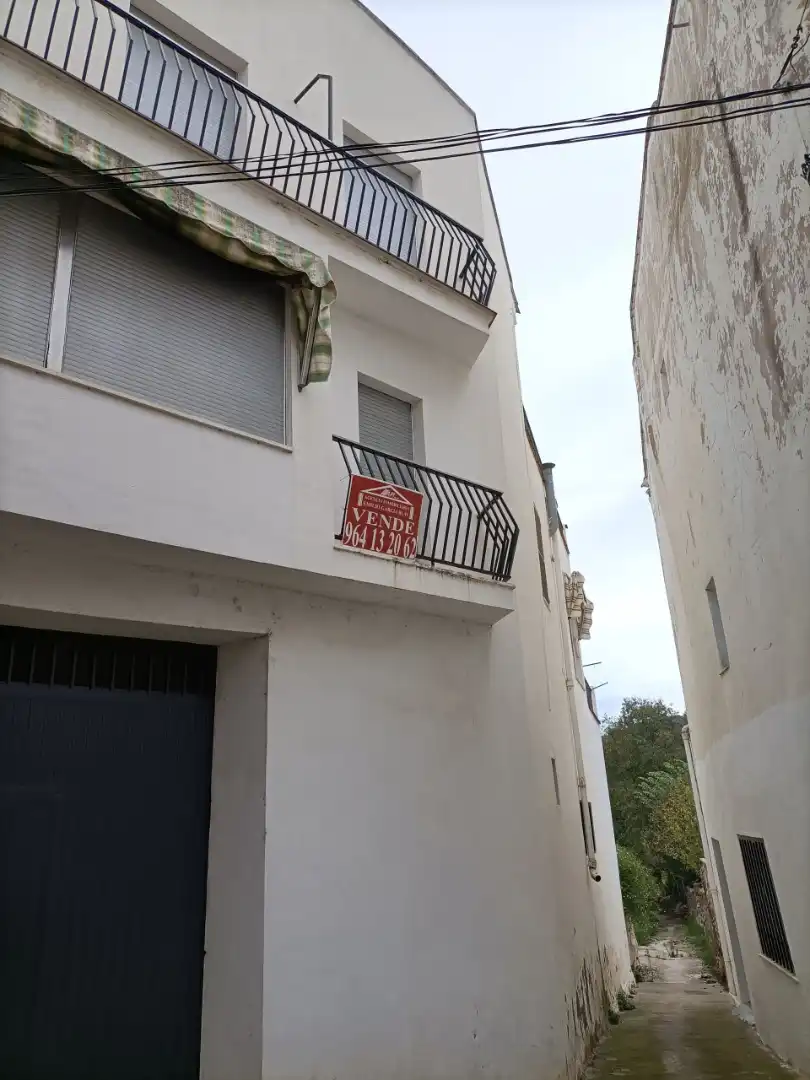 Vista exterior de Casa o xalet en venda en Algimia de Almonacid amb Jardí privat, Terrassa i Moblat