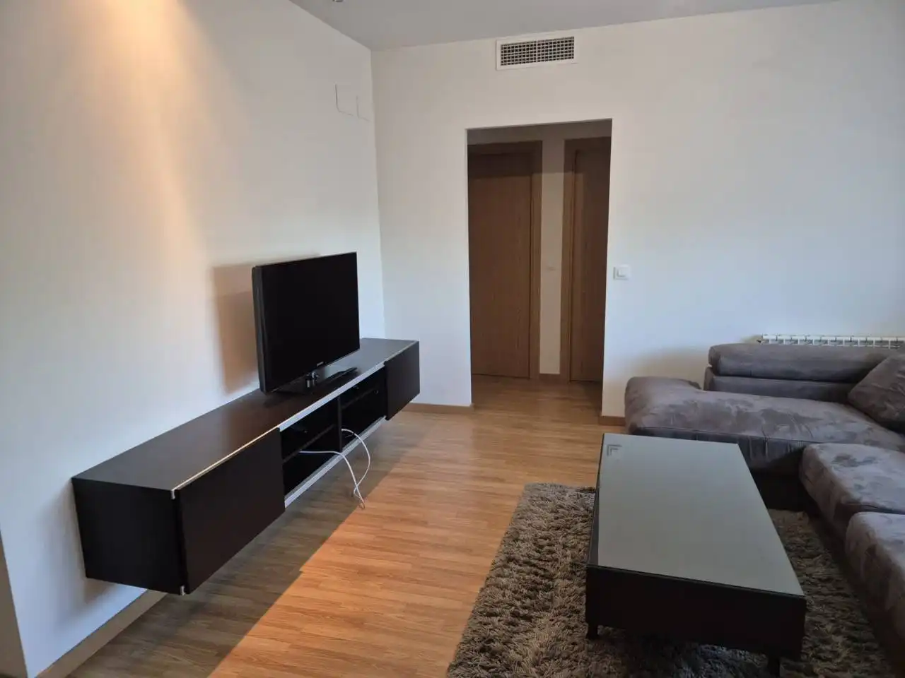 Sala d'estar de Apartament de lloguer en Badajoz amb Calefacció i Moblat