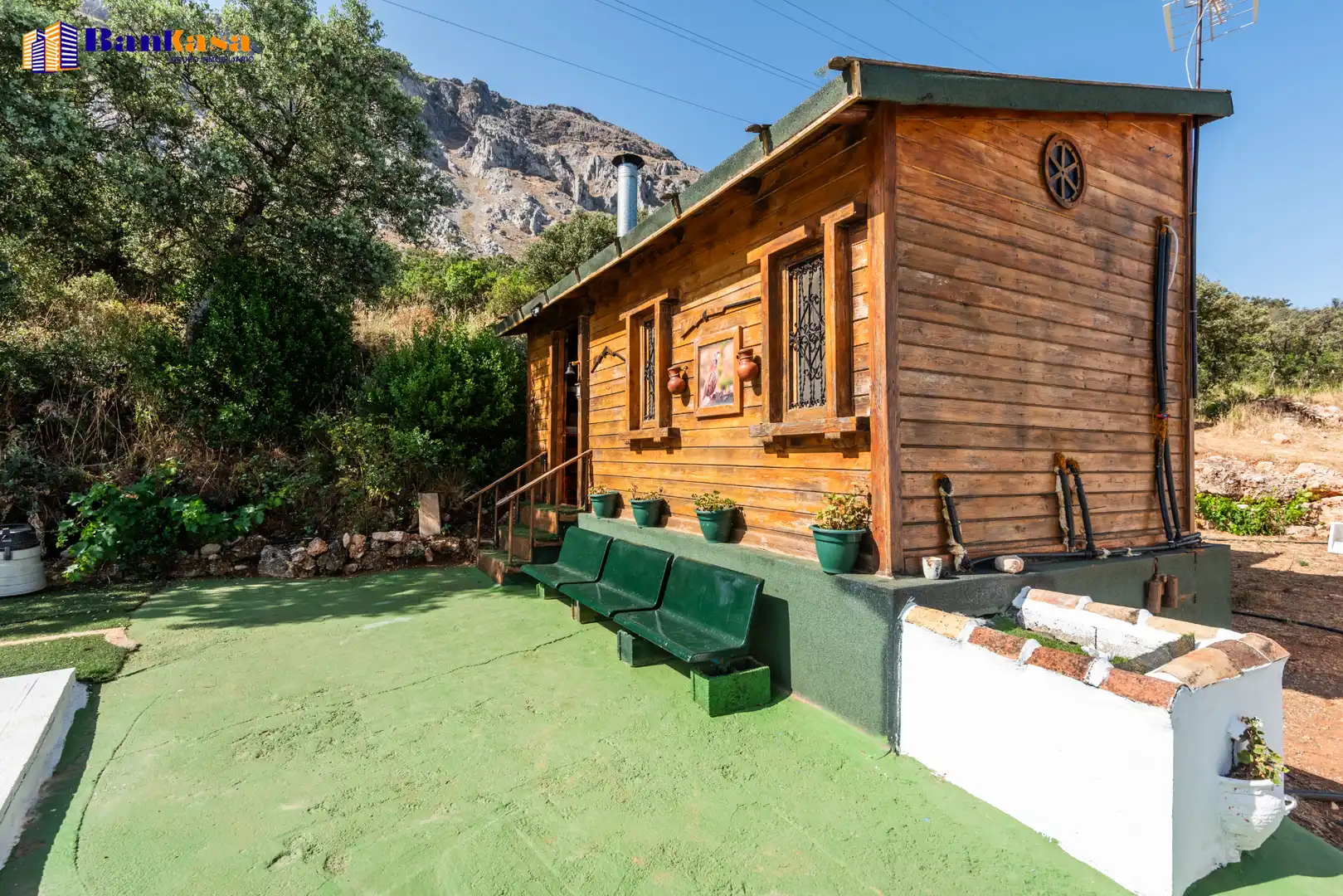Jardín de Finca rústica en venta en Antequera con Jardín privado, Piscina y Amueblado
