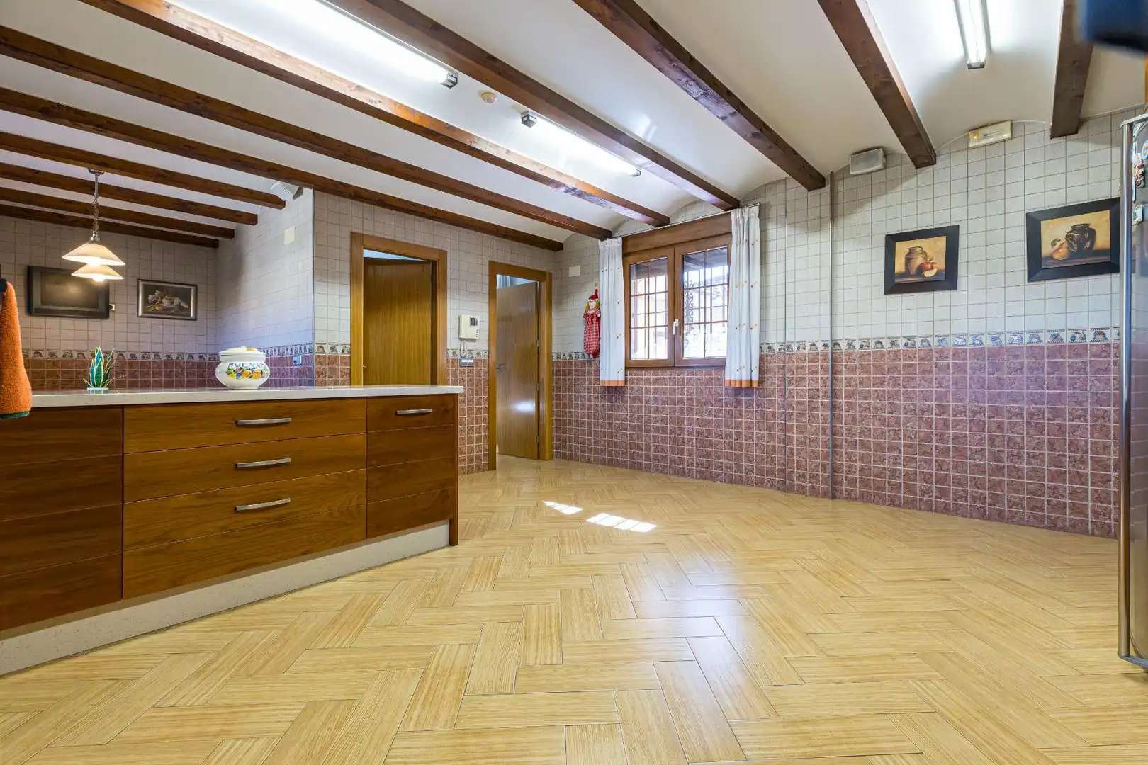 Cocina de Casa o chalet en venta en Murcia con Aire acondicionado, Calefacción y Jardín privado