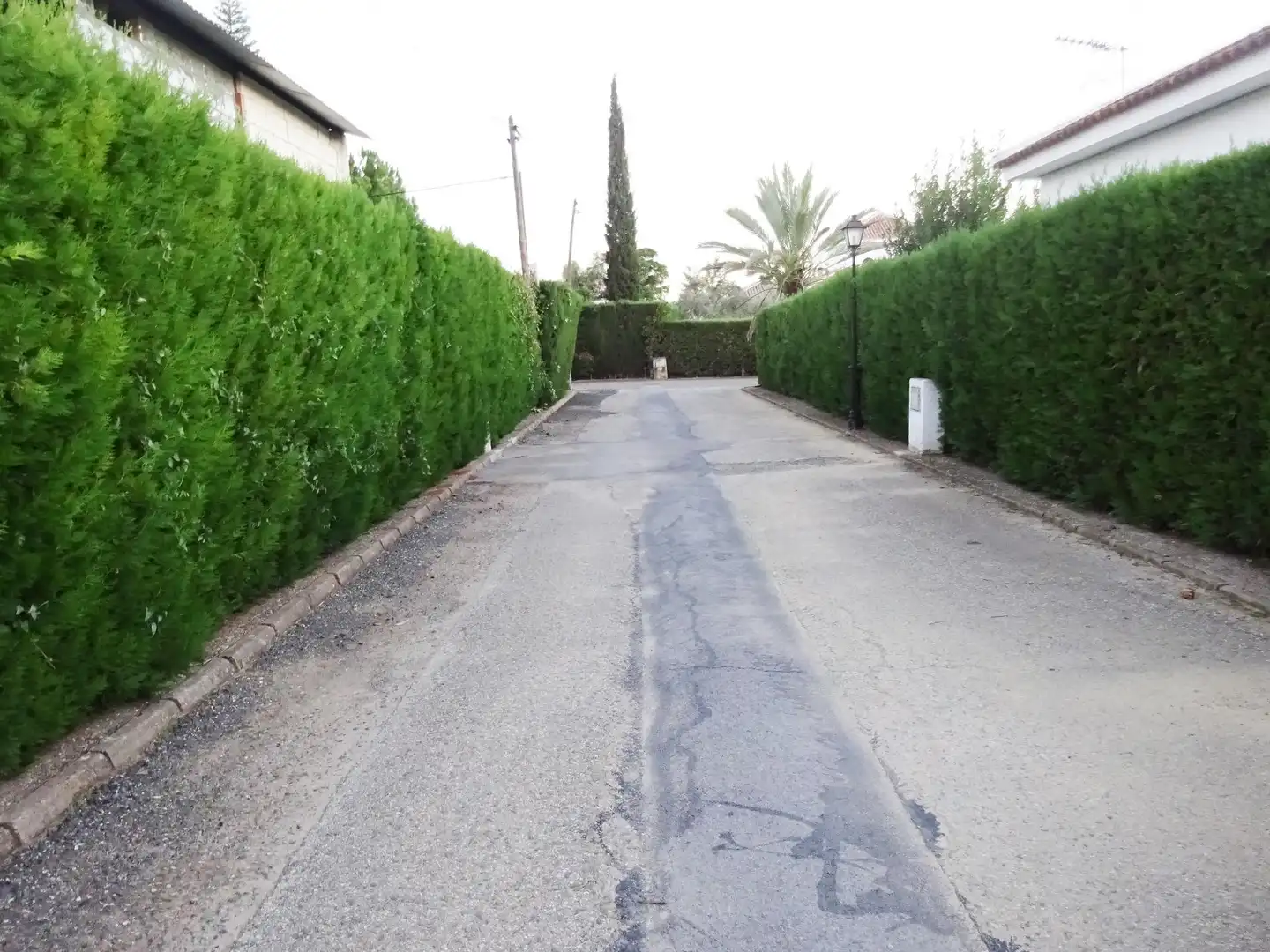Exterior view of Houses for sale in Sanlúcar la Mayor  with Air Conditioner, Private garden and Storage room