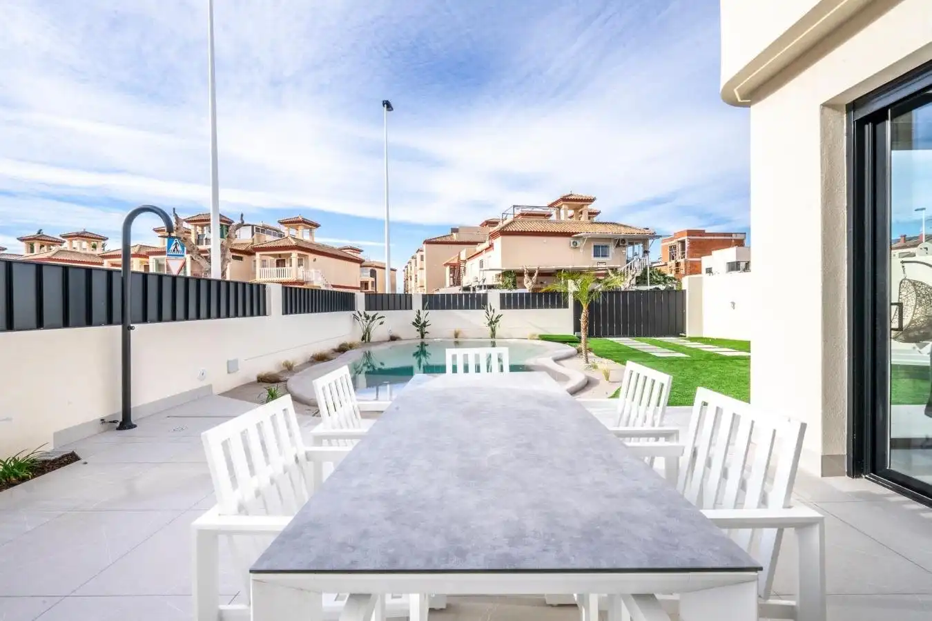 Terraza de Casa o chalet en venta en Torre-Pacheco con Aire acondicionado, Jardín privado y Terraza