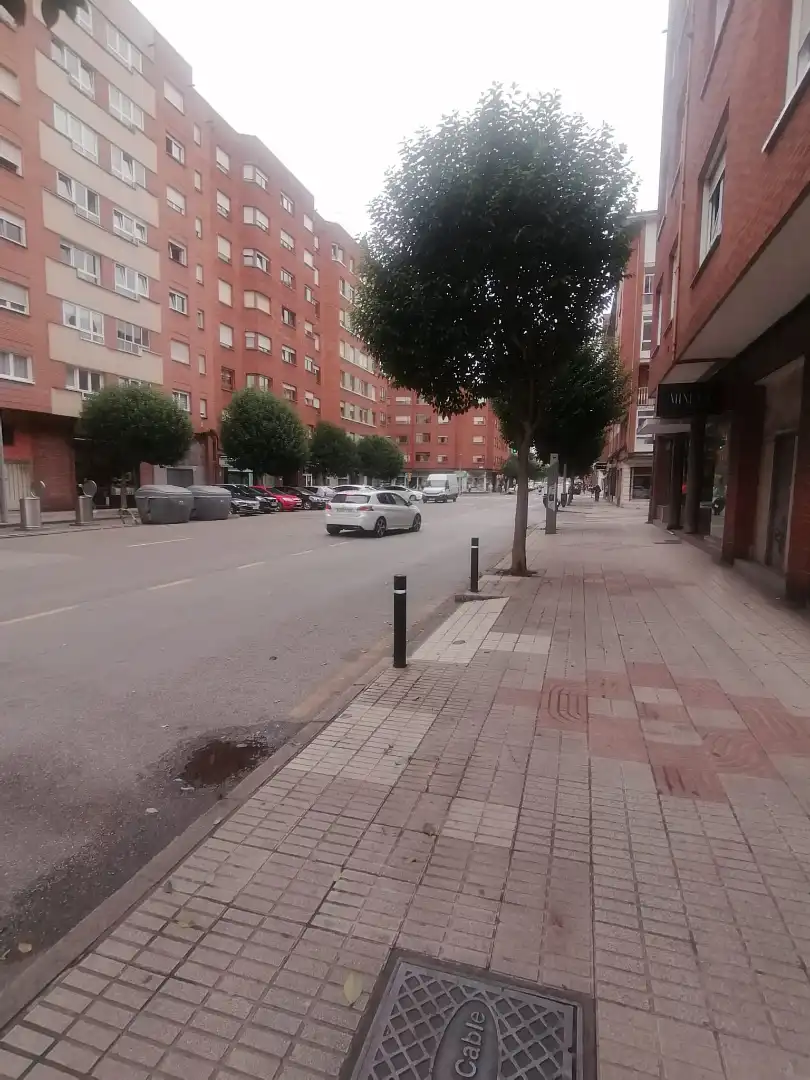 Exterior view of Flat for rent in Gijón   with Heating, Parquet flooring and Storage room