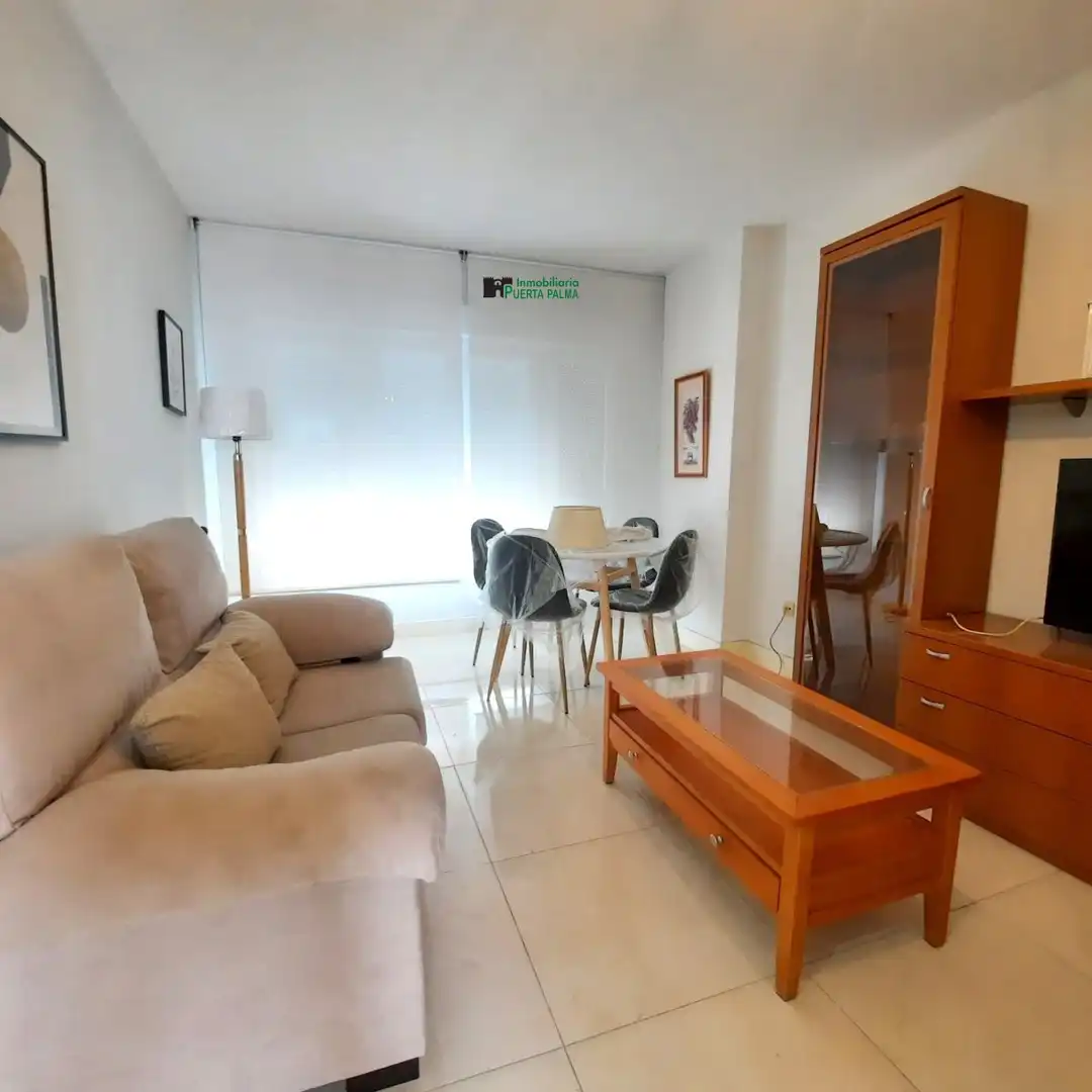 Sala de estar de Apartamento de alquiler en Badajoz con Aire acondicionado y Amueblado