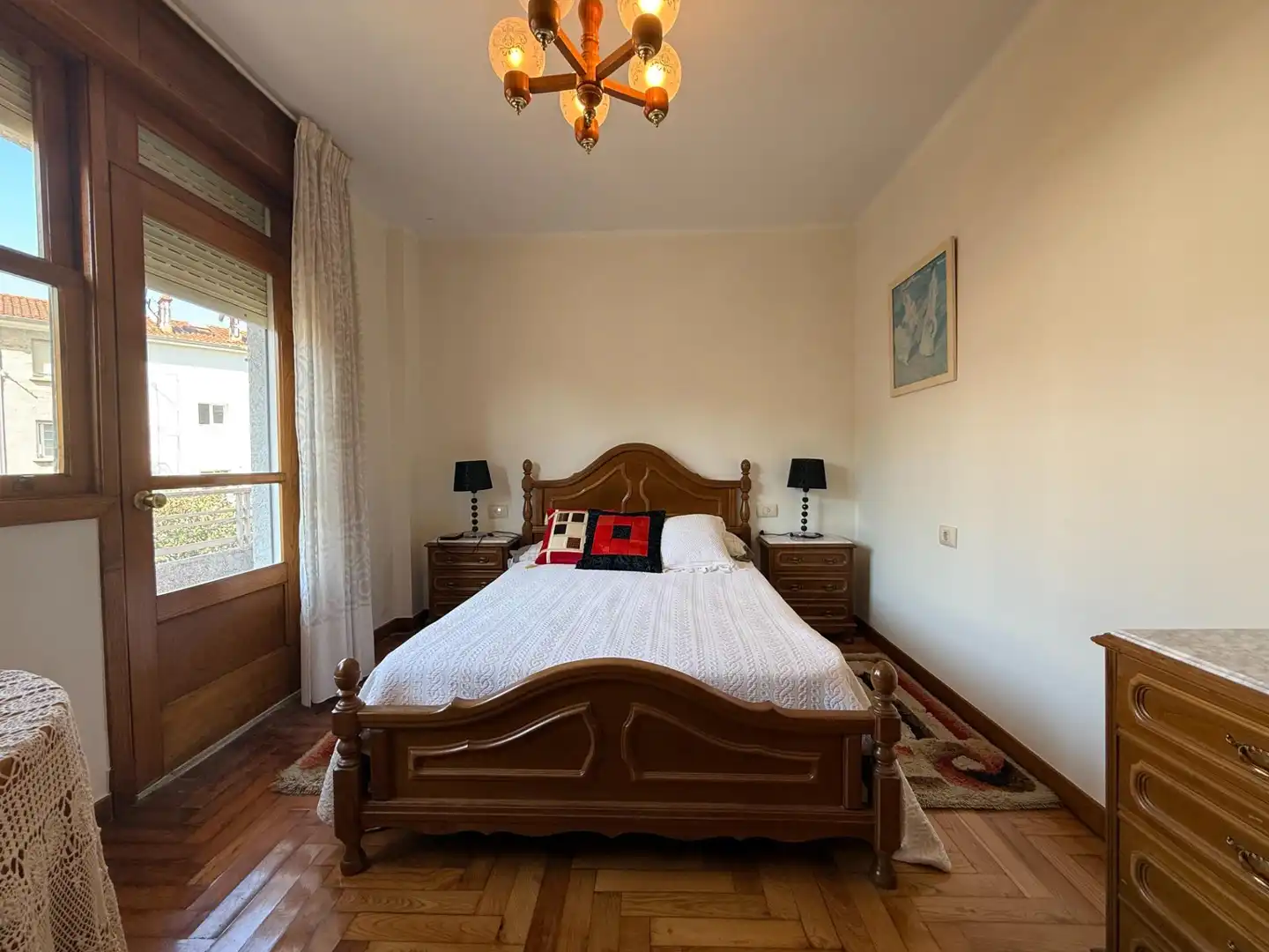 Dormitori de Casa o xalet en venda en Vigo  amb Terrassa i Balcó