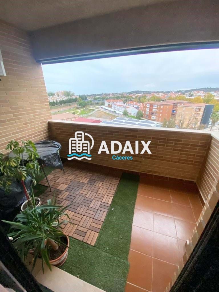 Balcony of Flat to rent in Cáceres Capital  with Heating, Terrace and Balcony