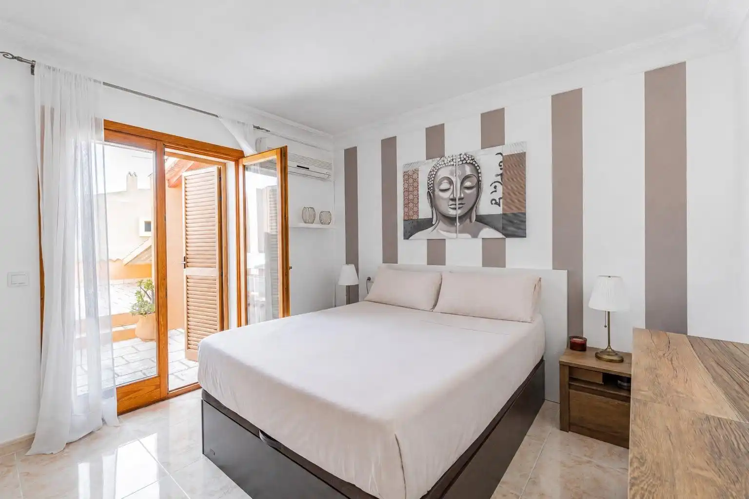 Habitación de Casa adosada en venta en Calvià con Aire acondicionado, Jardín privado y Terraza