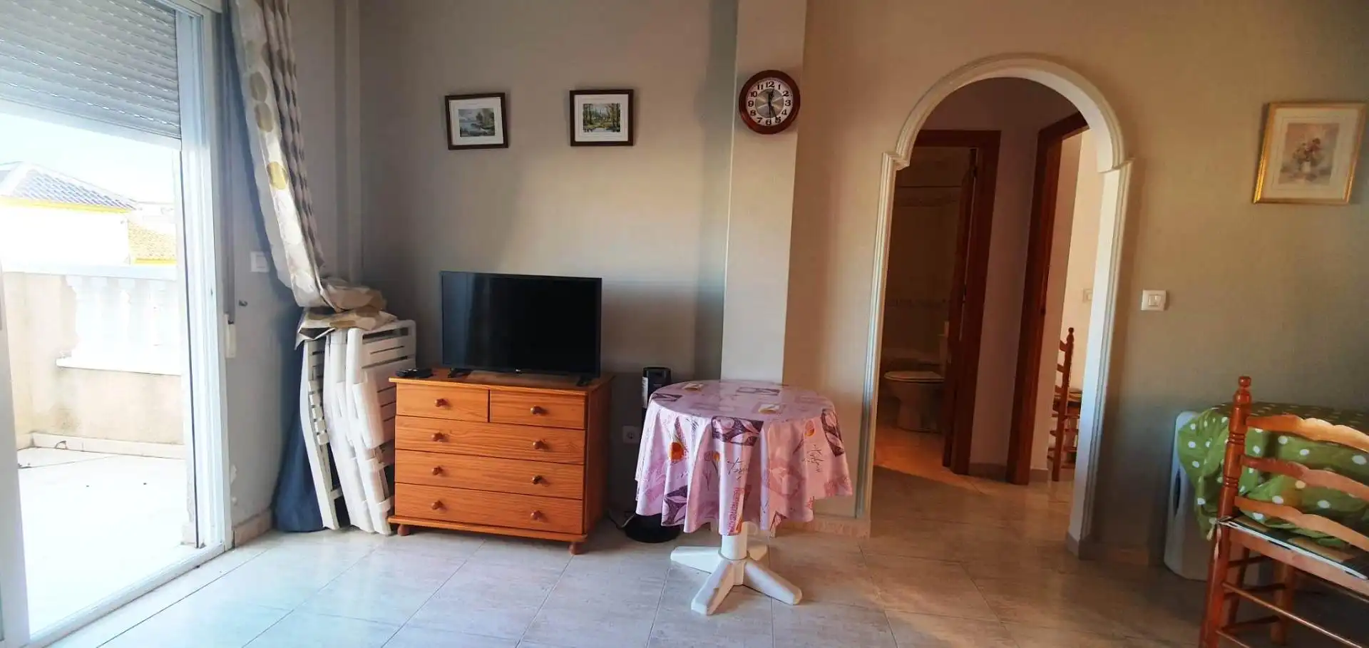 Sala de estar de Casa o chalet de alquiler en Torrevieja con Terraza, Amueblado y Balcón