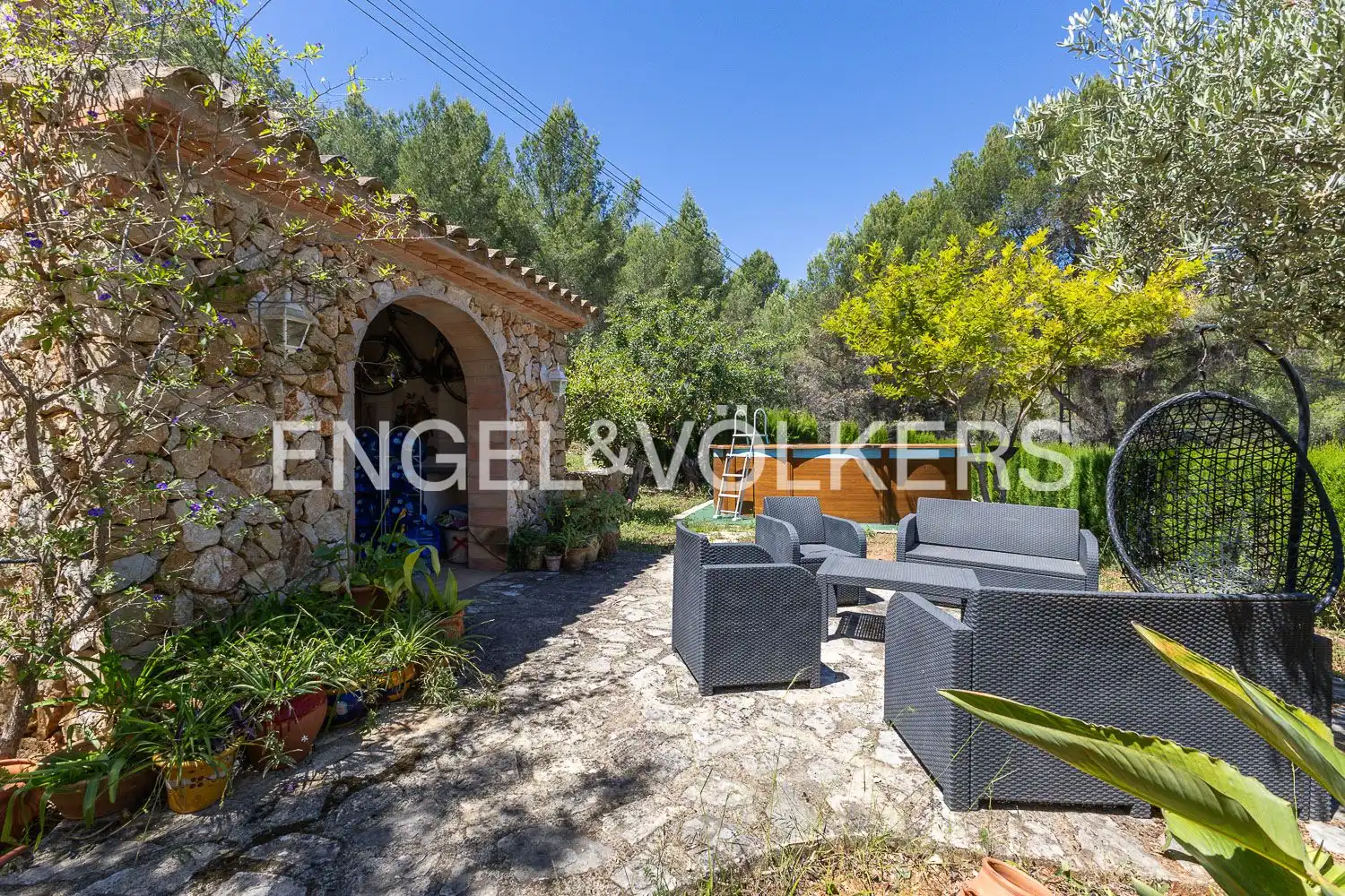 Terraza de Casa o chalet en venta en Xaló con Aire acondicionado, Calefacción y Jardín privado