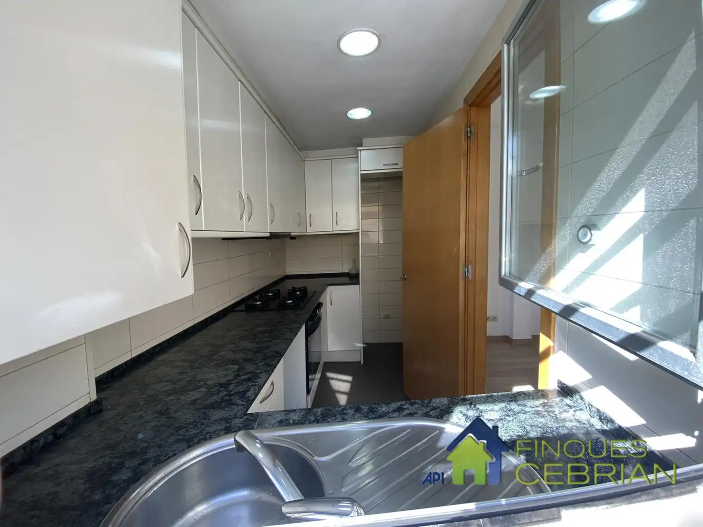 Kitchen of Flat for sale in Mataró  with Heating, Storage room and Oven