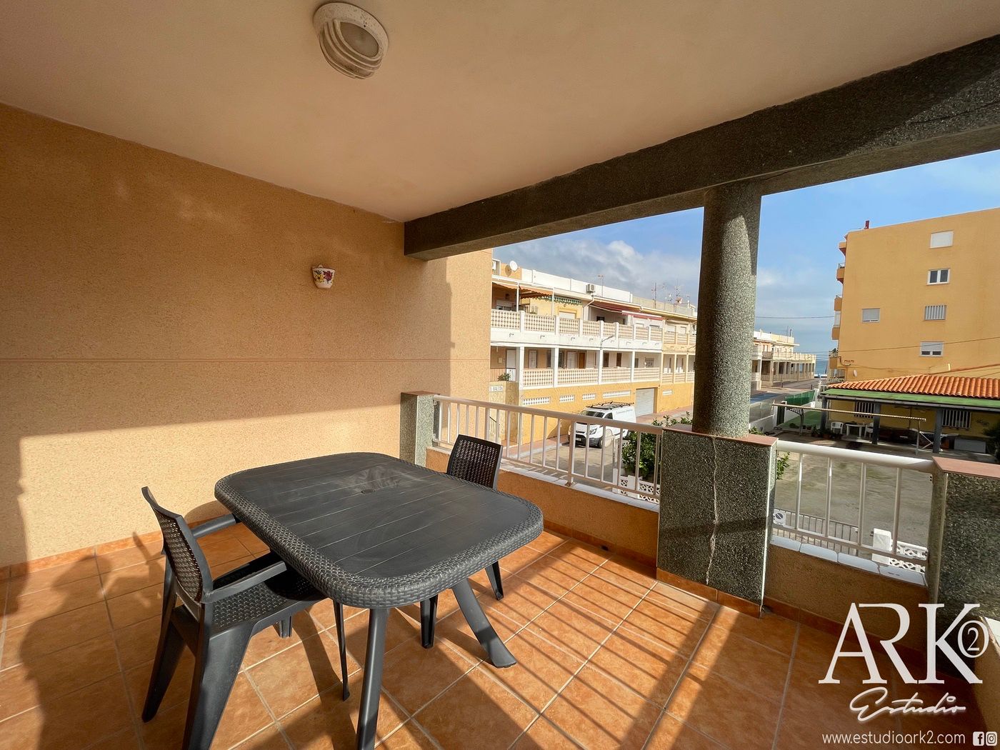 Terrace of Apartment for sale in Piles  with Air Conditioner, Terrace and Storage room