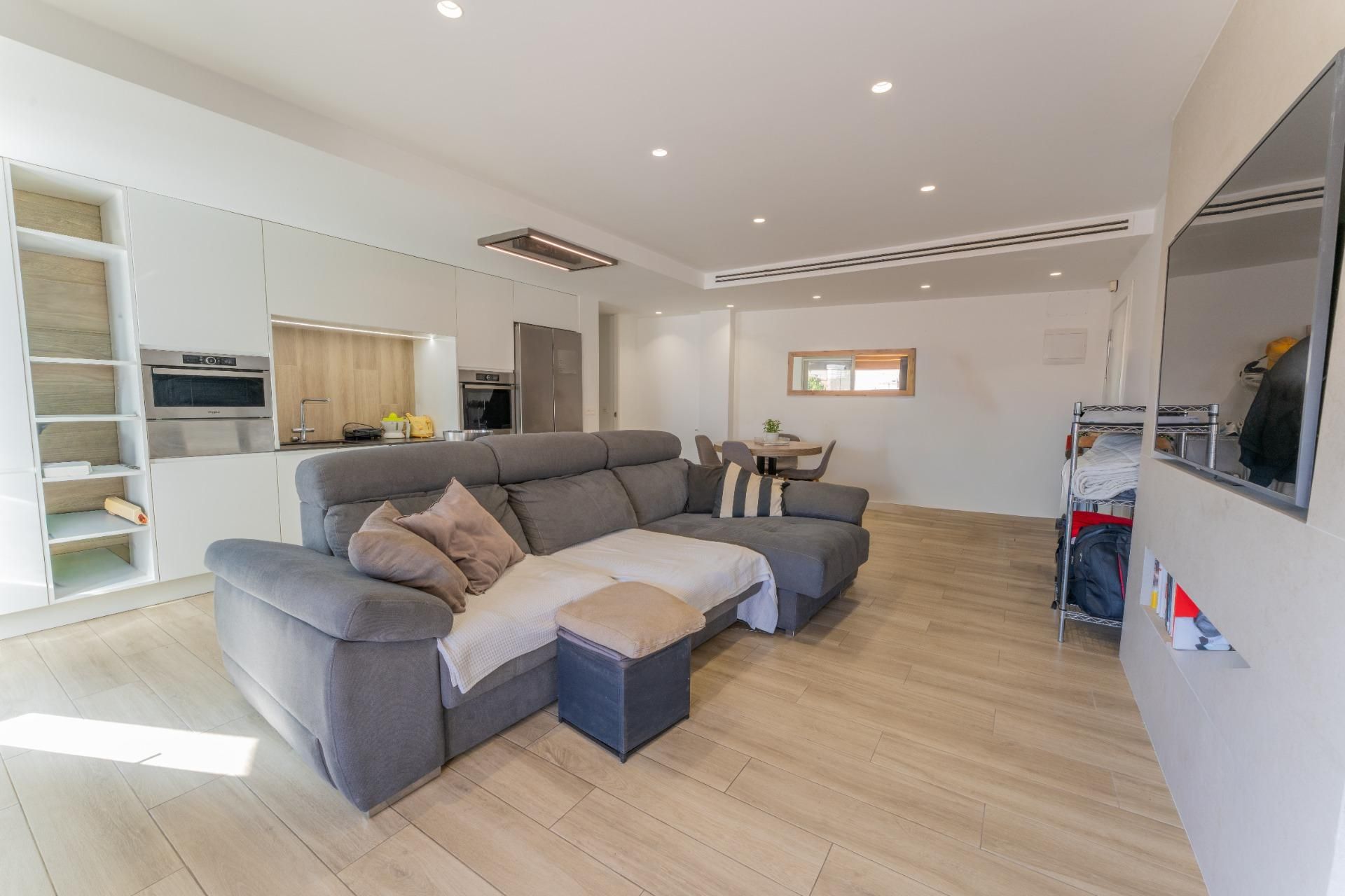 Sala d'estar de Pis en venda en Elche / Elx amb Aire condicionat, Calefacció i Terrassa