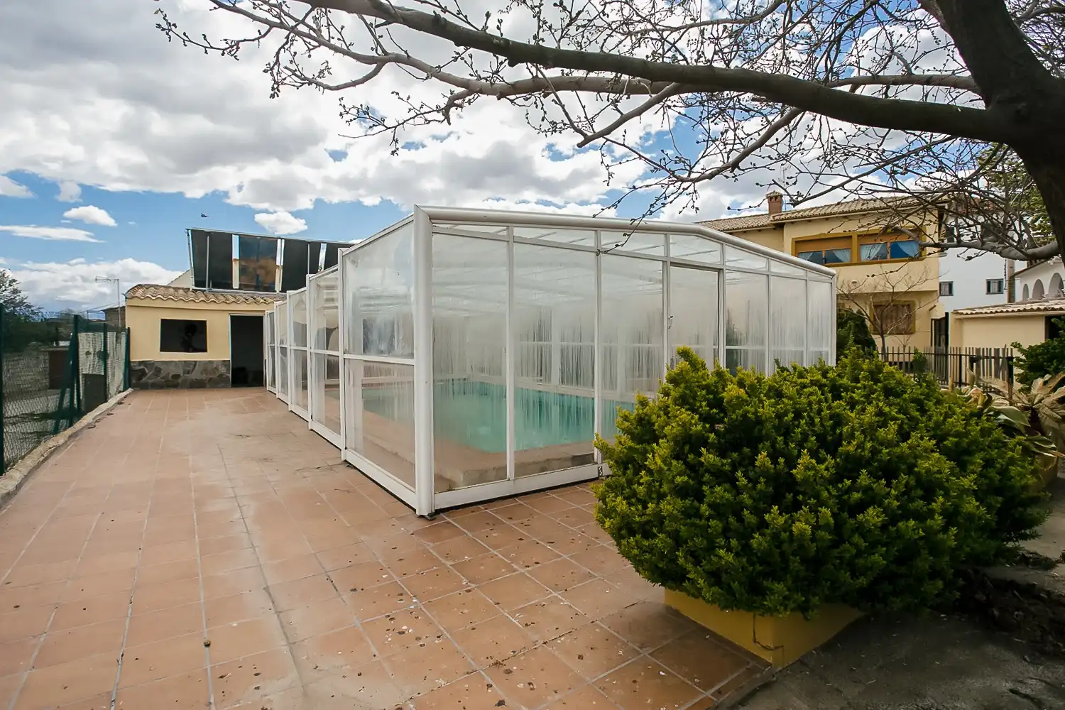 Piscina de Casa o xalet en venda en Purullena amb Aire condicionat, Jardí privat i Terrassa