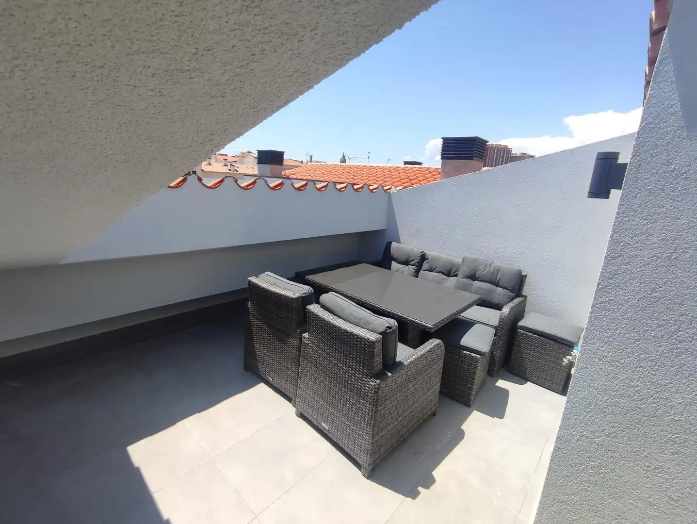 Terraza de Dúplex de alquiler en Palamós con Aire acondicionado, Terraza y Amueblado