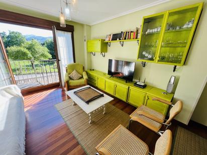 Wohnzimmer von Wohnung zum verkauf in Voto mit Terrasse