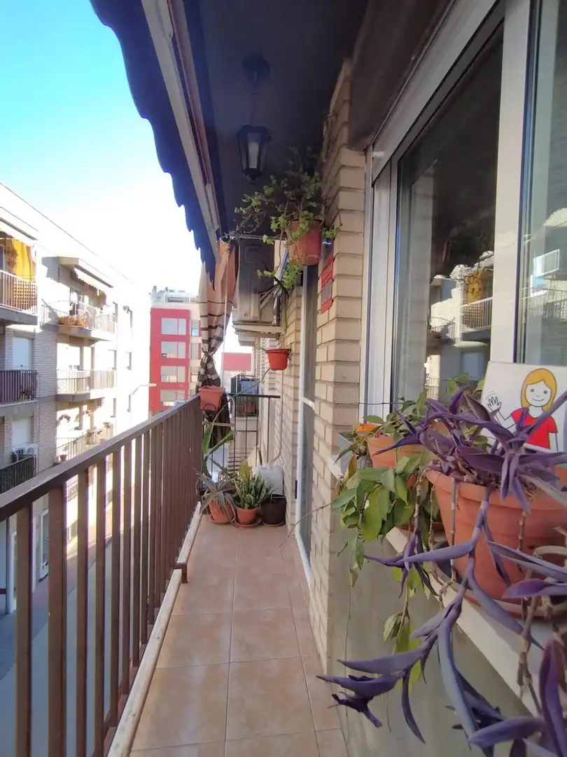 Balcony of Flat for sale in Murcia  with Air Conditioner, Heating and Furnished