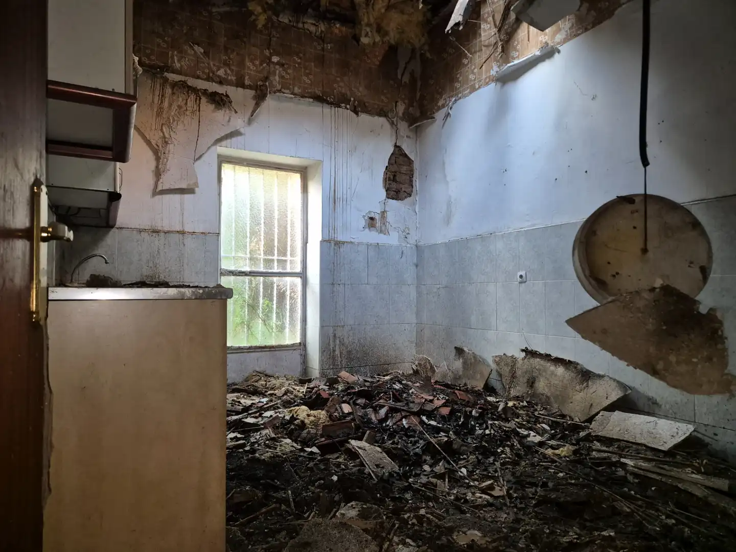Cuina de Casa o xalet en venda en Venta de Baños