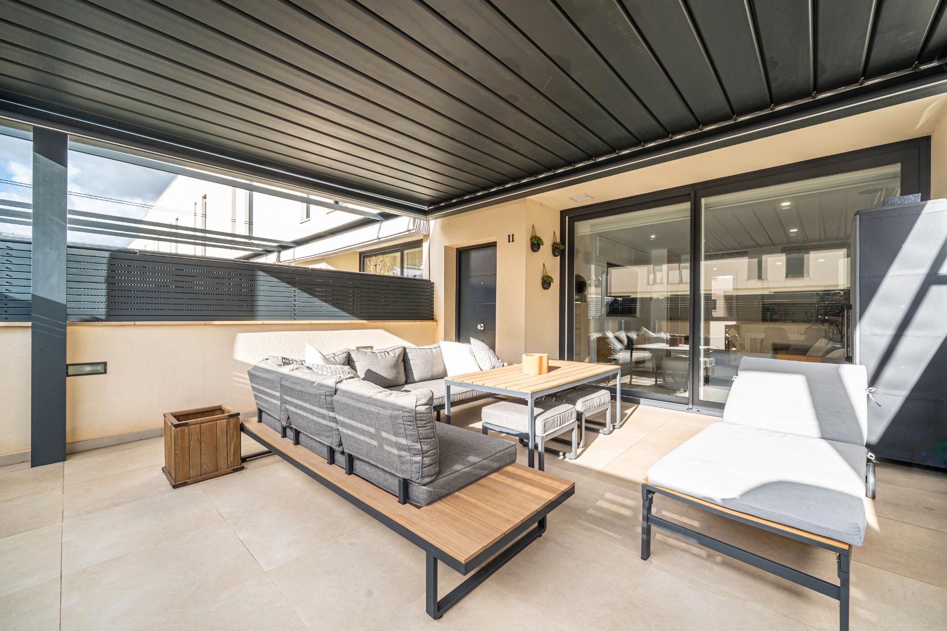 Terrassa de Casa adosada en venda en Marratxí amb Aire condicionat, Terrassa i Traster