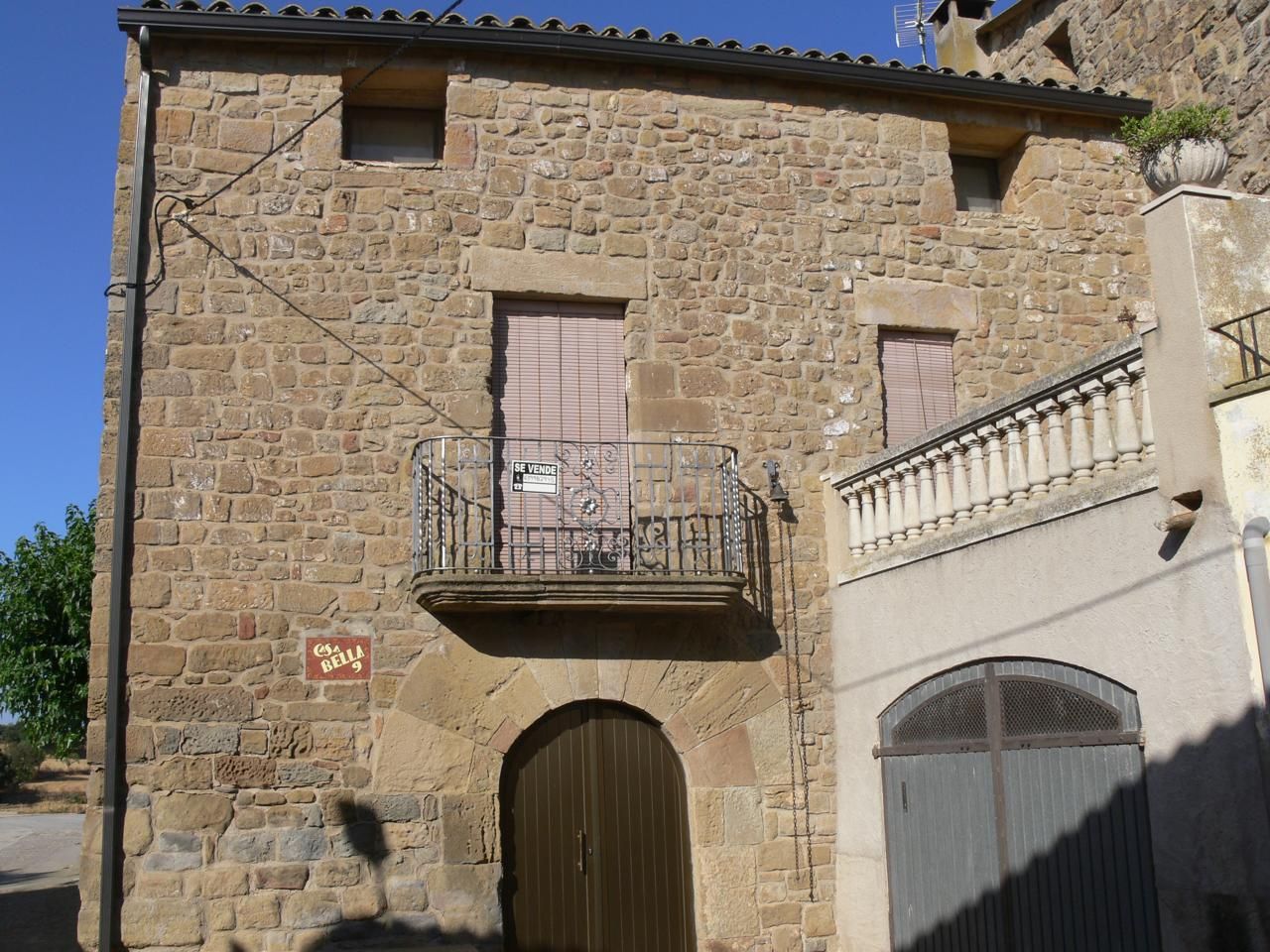 Vista exterior de Finca rústica en venda en Guissona amb Calefacció, Jardí privat i Terrassa