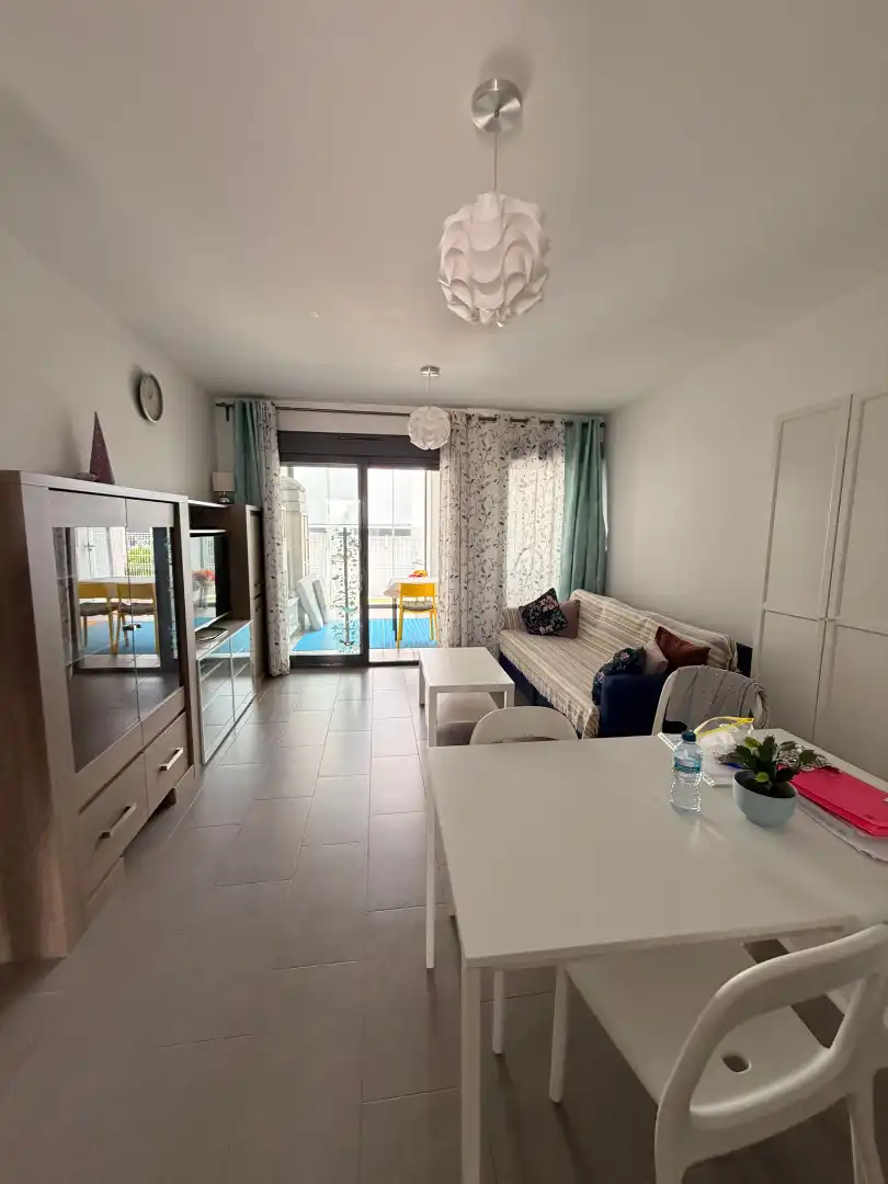 Sala de estar de Casa adosada en venta en Orihuela con Aire acondicionado, Terraza y Amueblado