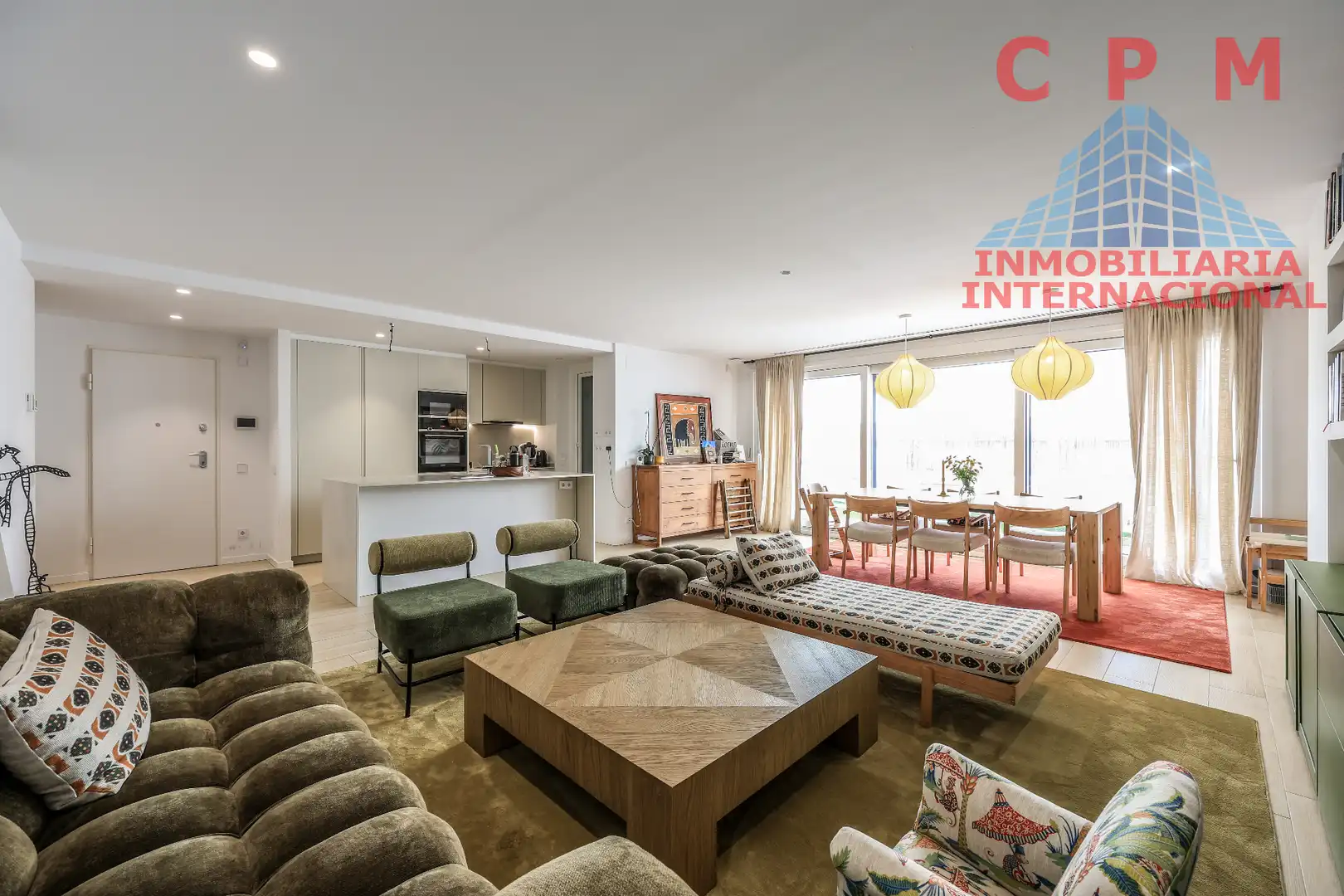 Living room of Flat for rent in La Moraleja  with Air Conditioner, Heating and Private garden