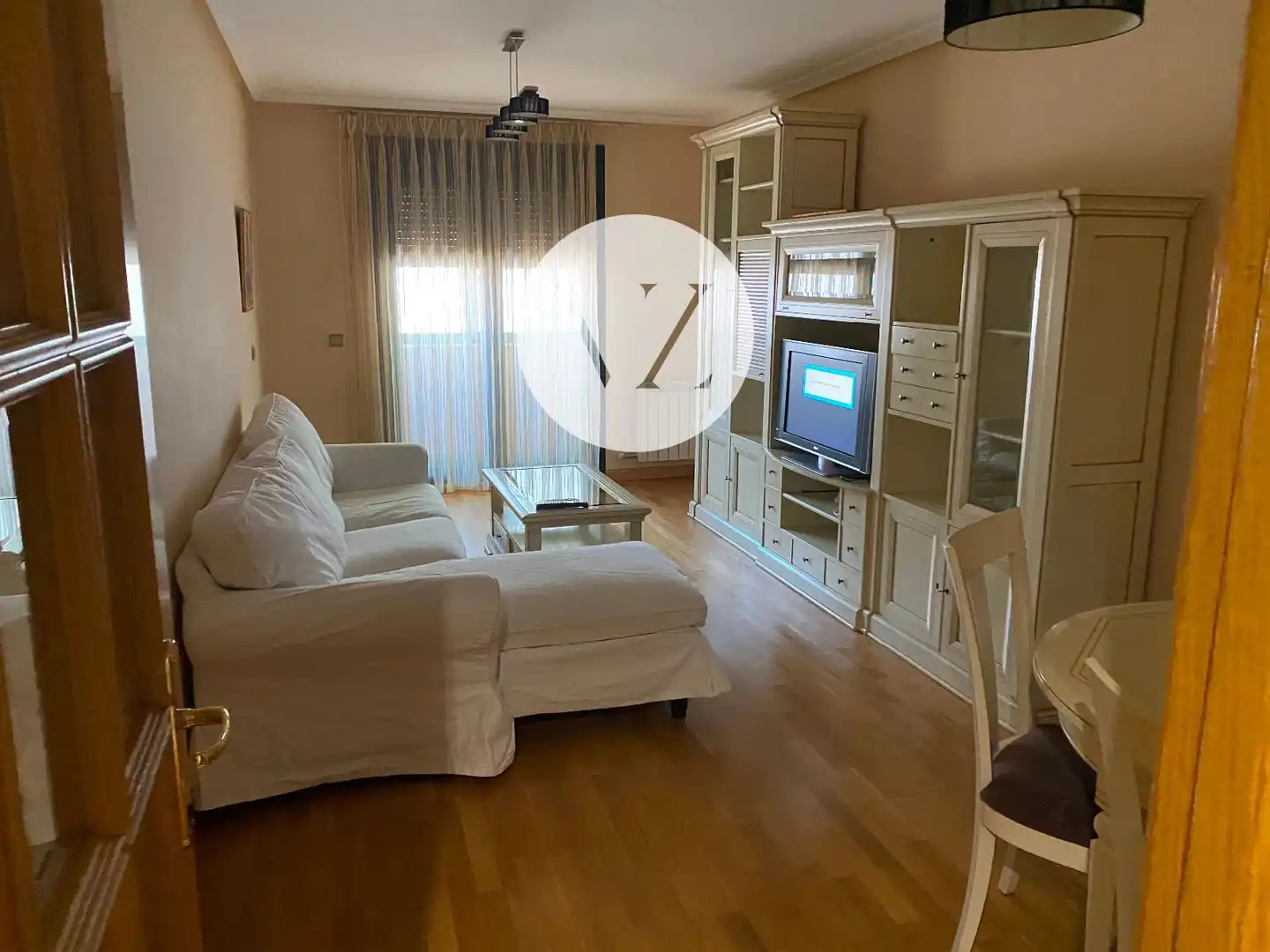 Living room of Flat for sale in Salamanca  with Heating, Terrace and Swimming Pool