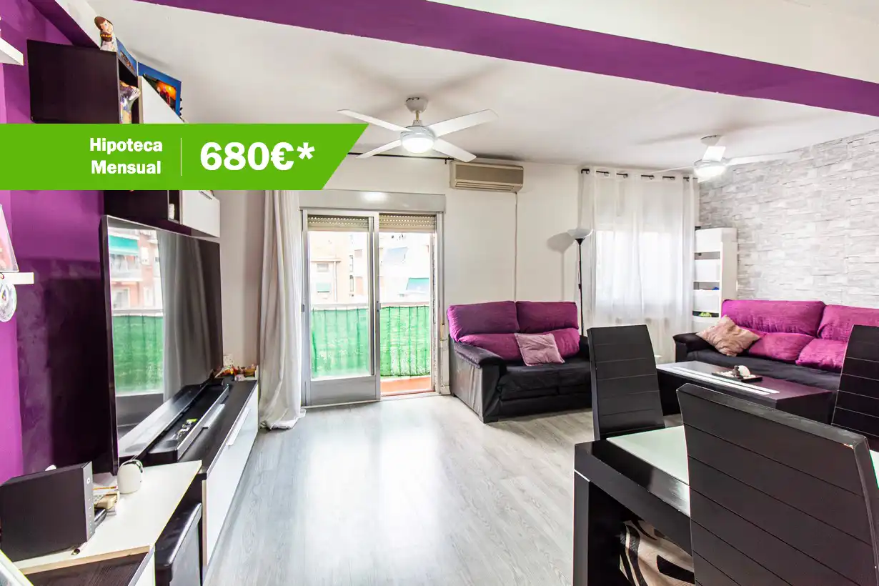 Sala de estar de Piso en venta en Ciudad Lineal