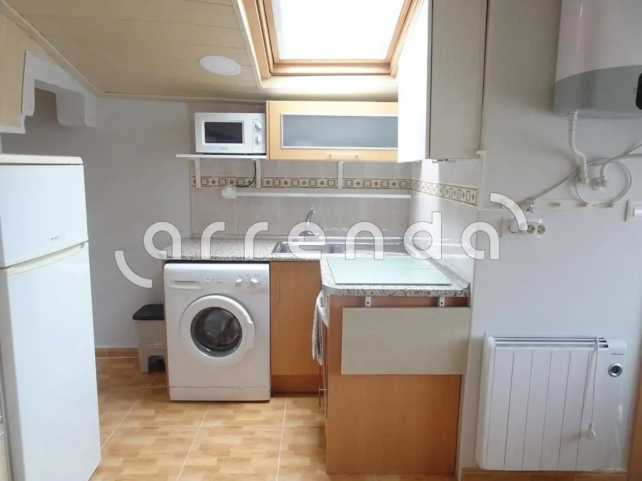 Kitchen of Flat for rent in Laredo  with Heating and Furnished
