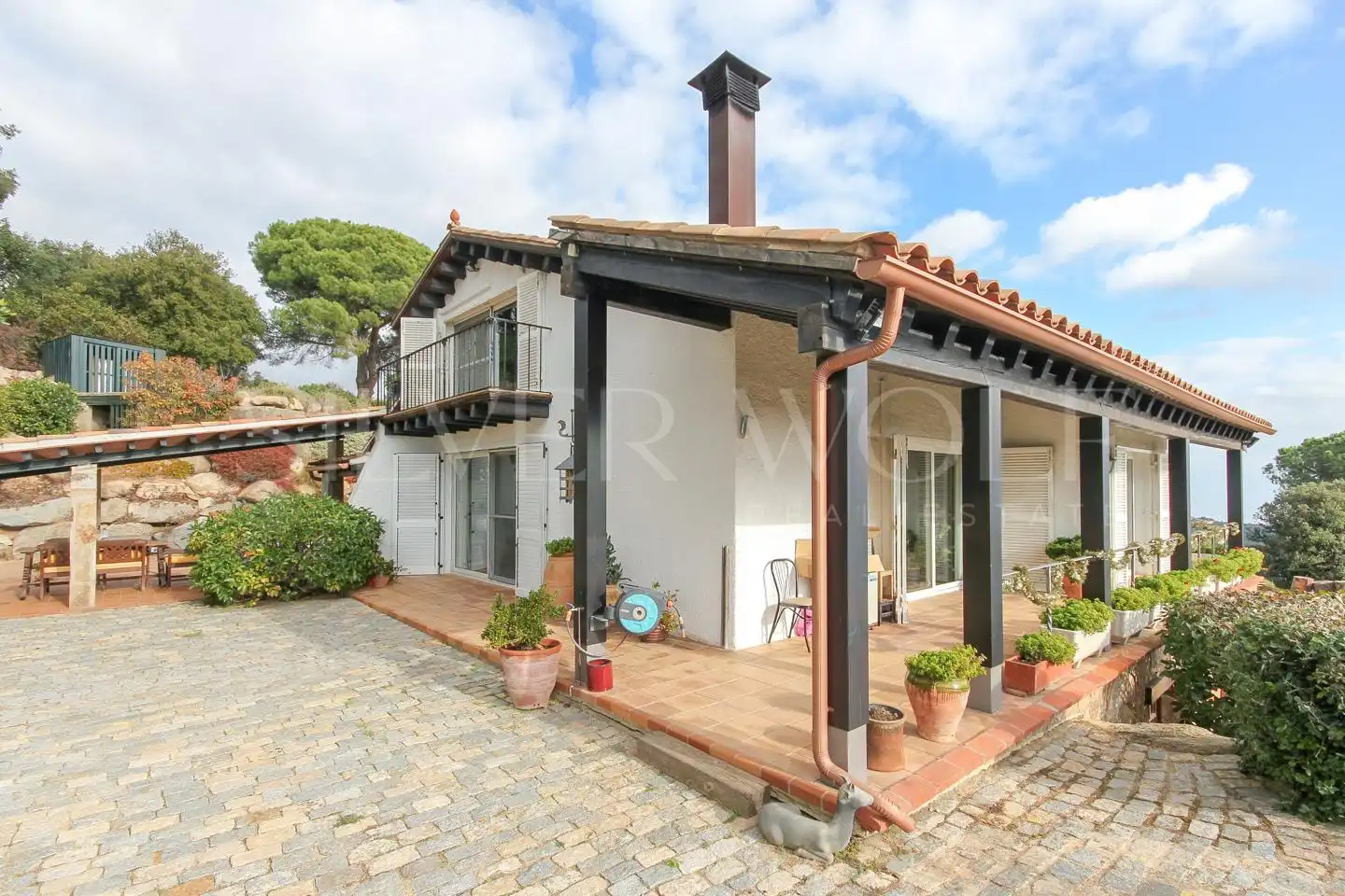 Vista exterior de Casa o chalet en venta en Mataró con Aire acondicionado, Calefacción y Jardín privado