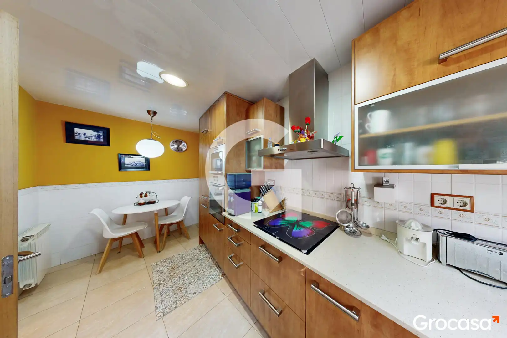 Cocina de Casa o chalet en venta en Vallirana con Aire acondicionado, Calefacción y Jardín privado