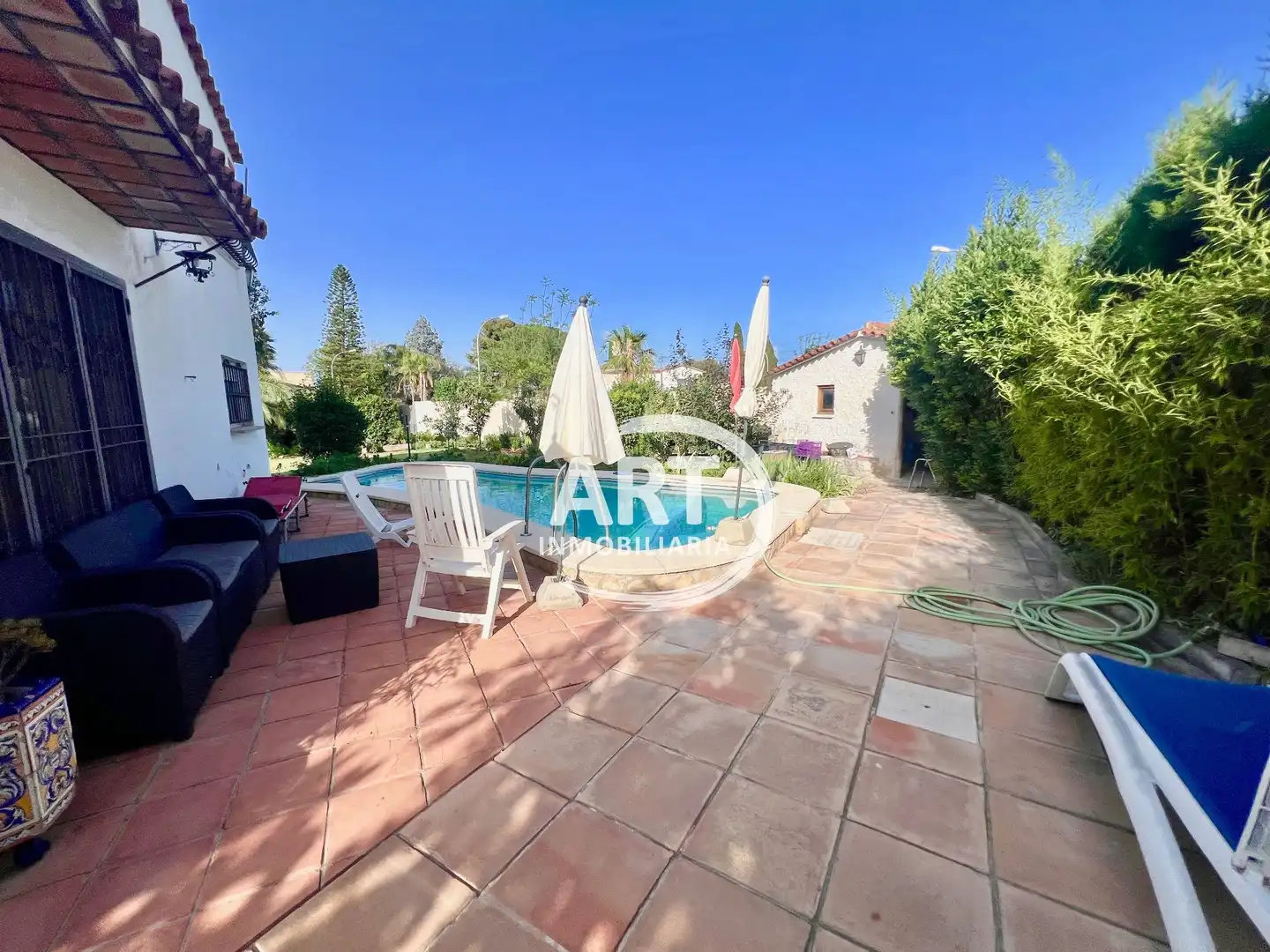 Jardín de Casa o chalet en venta en L'Eliana con Aire acondicionado, Calefacción y Jardín privado