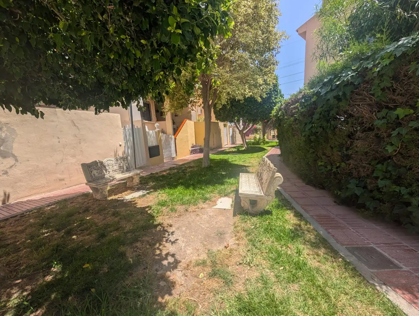Exterior view of Houses for sale in San Vicente del Raspeig / Sant Vicent del Raspeig  with Air Conditioner, Heating and Terrace