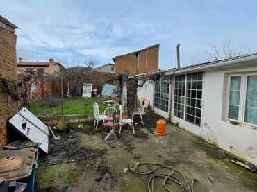 Casa aparellada amb jardí en venda a Melgar de Fernamental