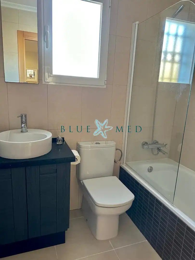 Baño de Casa o chalet en venta en Cartagena con Aire acondicionado, Jardín privado y Terraza
