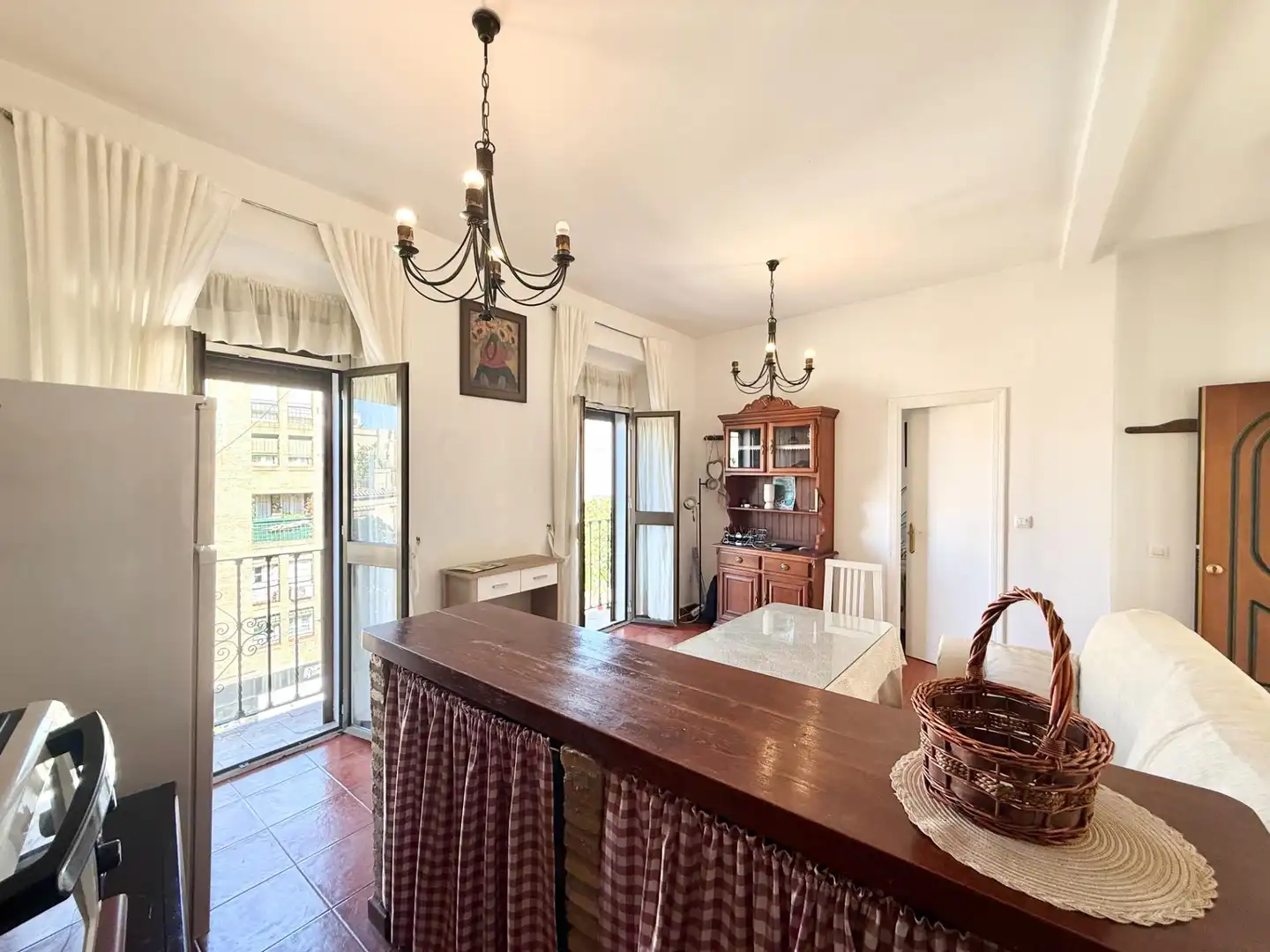 Cocina de Apartamento en venta en Sevilla con Aire acondicionado, Calefacción y Terraza
