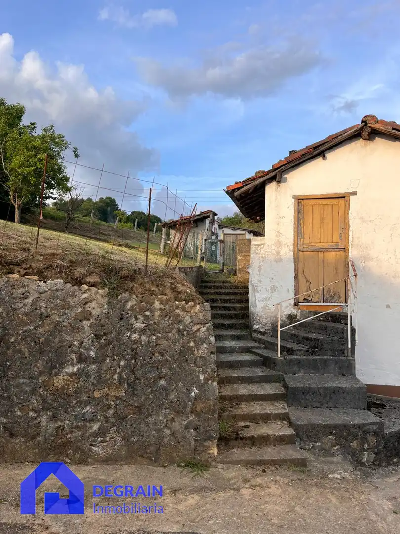 Vista exterior de Casa o xalet en venda en Siero