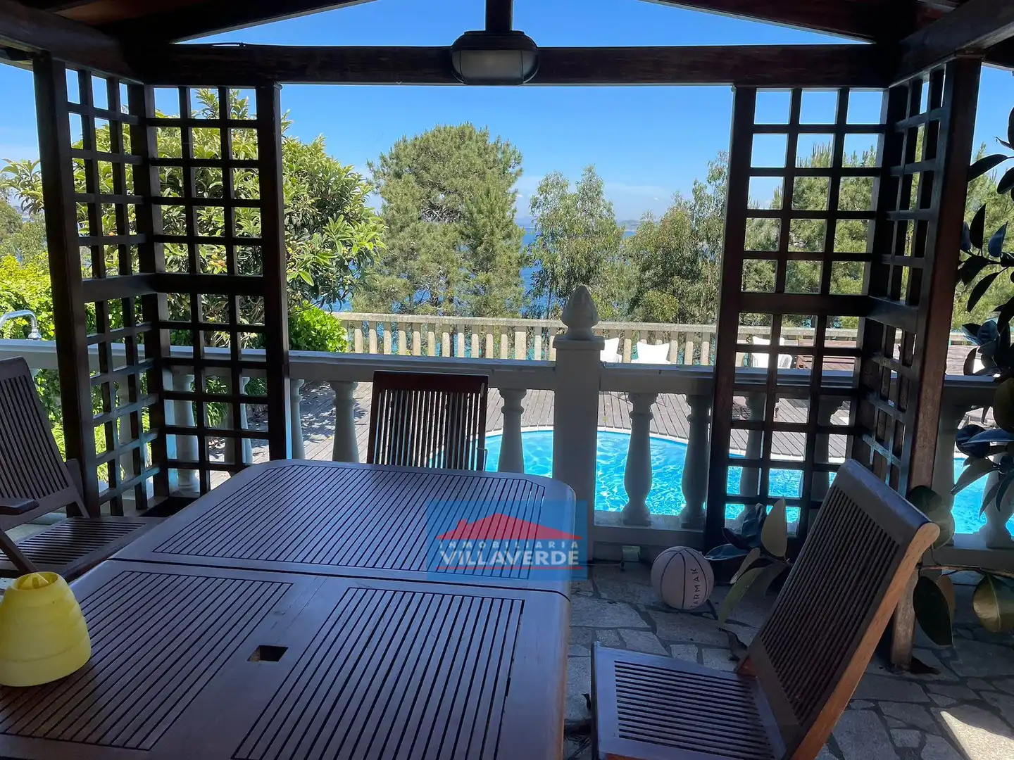Terraza de Casa o chalet en venta en Cangas  con Aire acondicionado, Terraza y Trastero