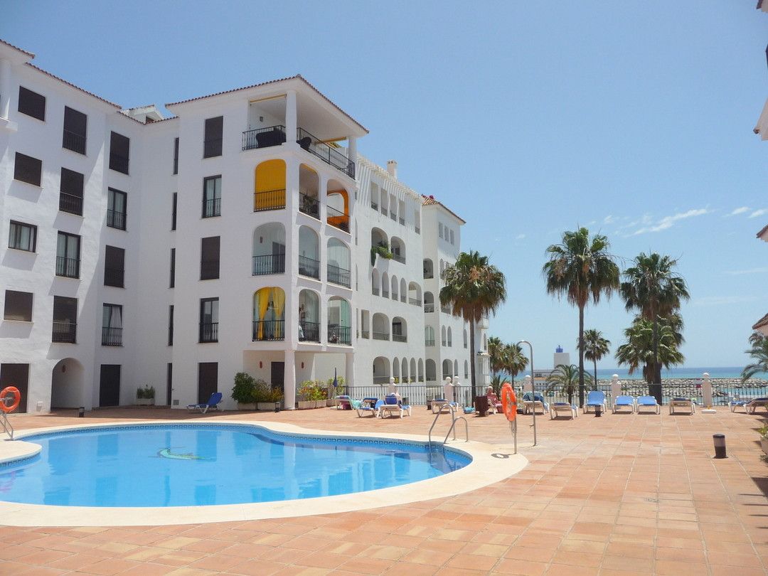 Exterior view of Duplex for sale in Manilva  with Air Conditioner, Terrace and Storage room