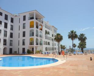 Exterior view of Duplex for sale in Manilva  with Air Conditioner, Terrace and Storage room