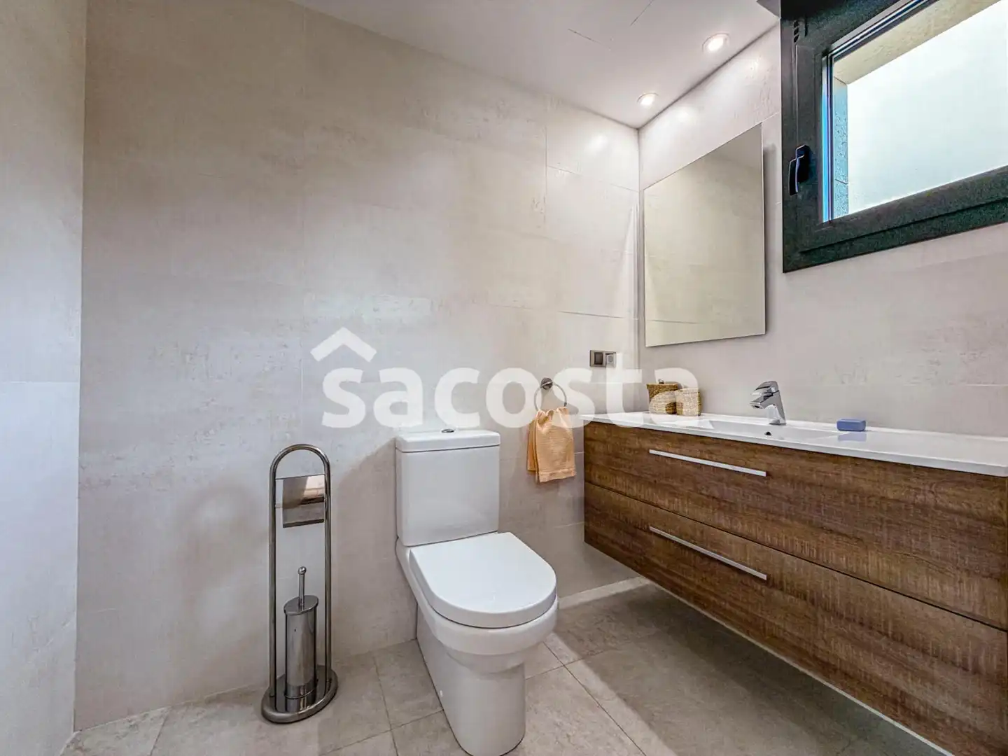 Bany de Casa adosada en venda en Lloret de Mar amb Aire condicionat, Jardí privat i Terrassa