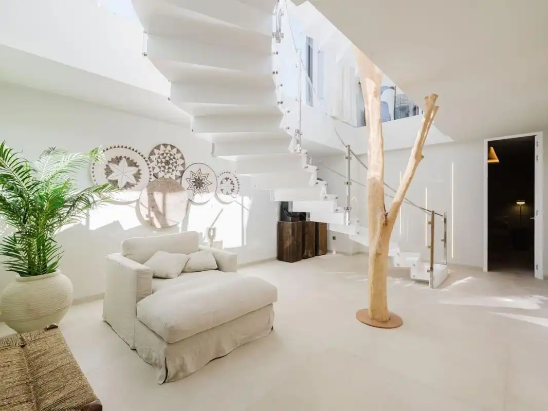 Living room of Houses for sale in Benalmádena  with Air Conditioner, Heating and Private garden
