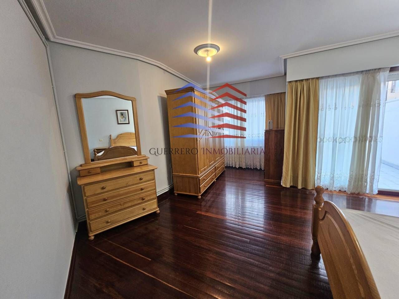 Bedroom of Flat to rent in Ourense Capital   with Heating, Parquet flooring and Terrace