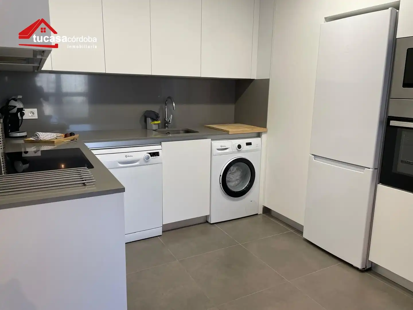 Cocina de Apartamento en venta en Córdoba con Aire acondicionado, Calefacción y Parquet