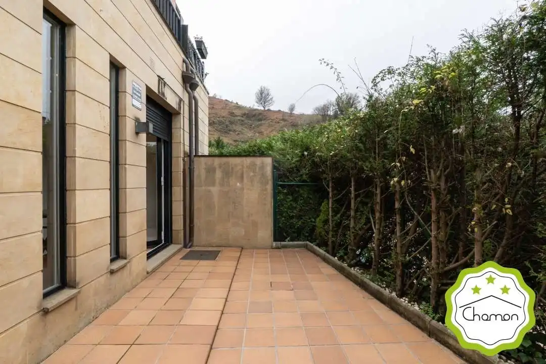 Terraza de Casa adosada en venta en Bilbao  con Calefacción, Jardín privado y Terraza