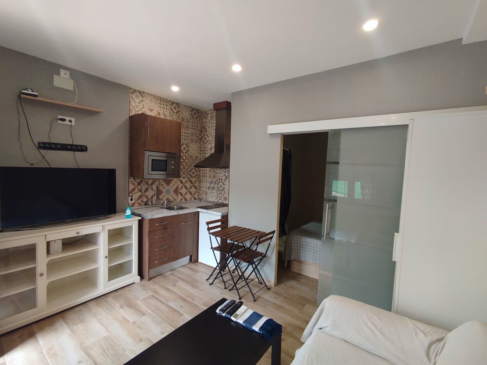 Kitchen of Apartment for sale in Málaga Capital  with Air Conditioner and Furnished