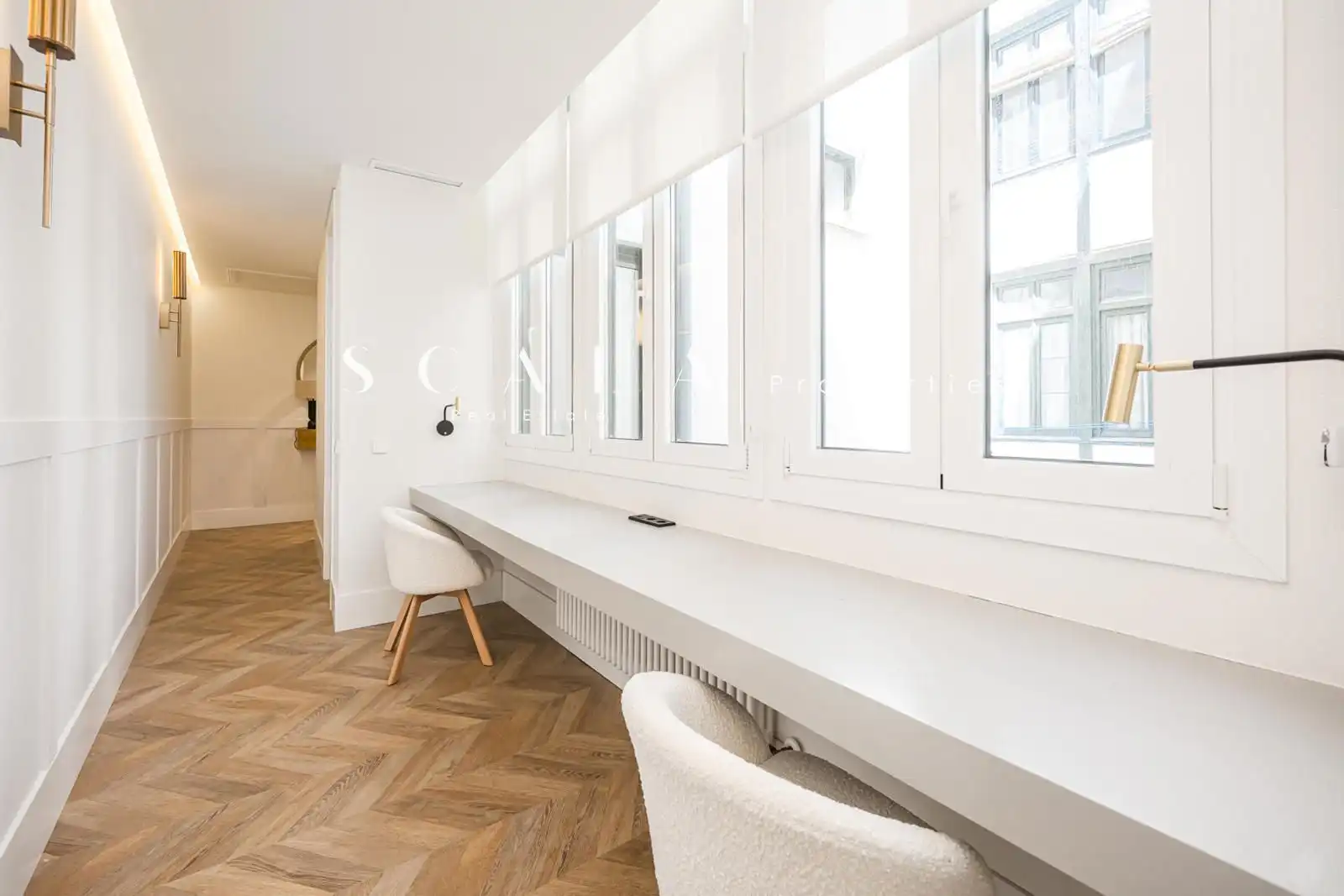 Wohnung zur Miete in Madrid mit Klimaanlage, Heizung und Terrasse