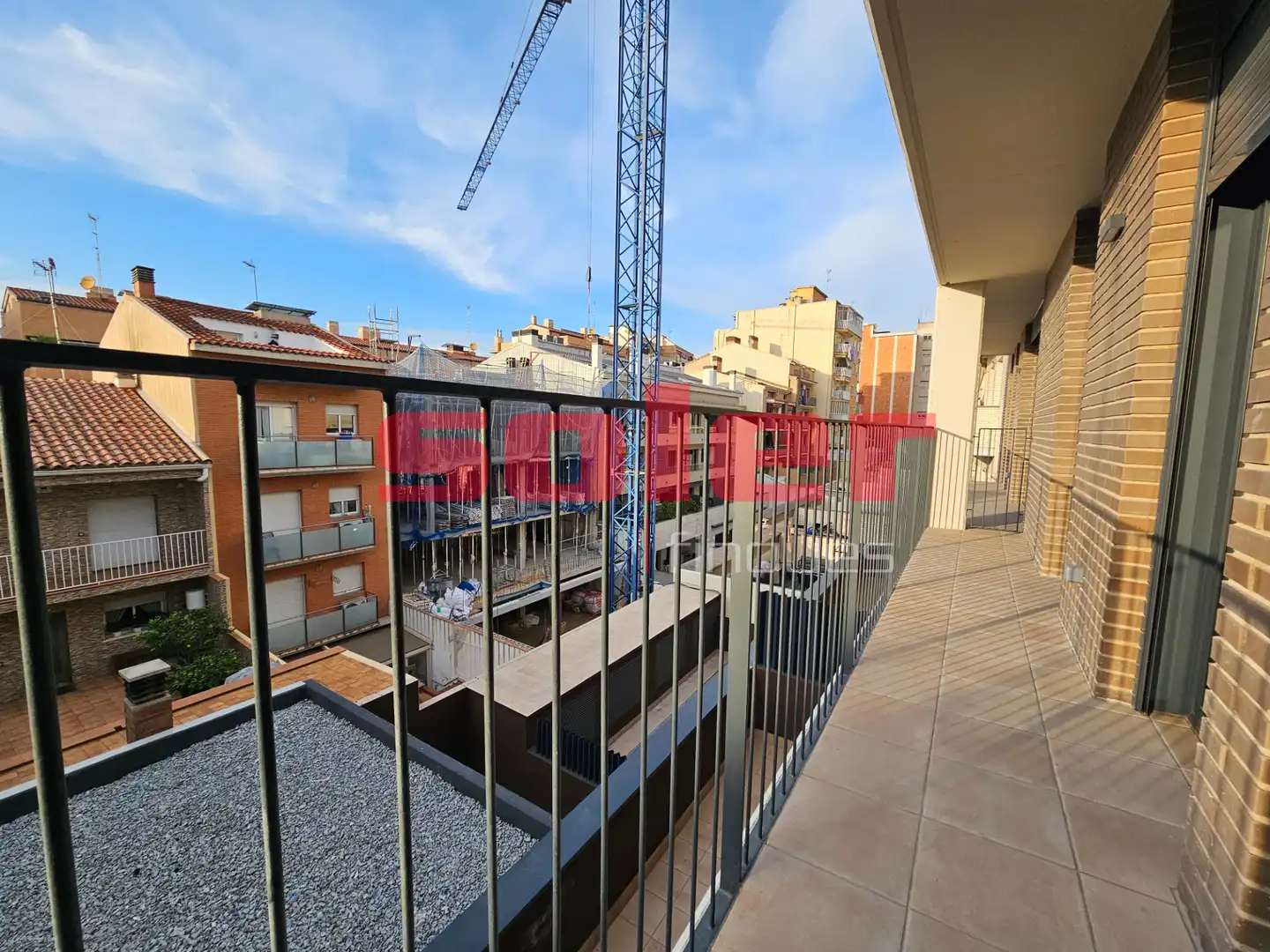 Balcony of Flat for sale in Rubí  with Air Conditioner and Heating