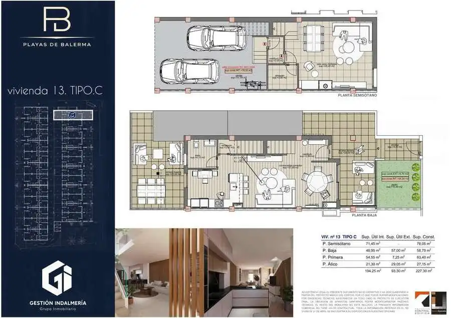Duplexes for sale in noria del albercon, Tahal