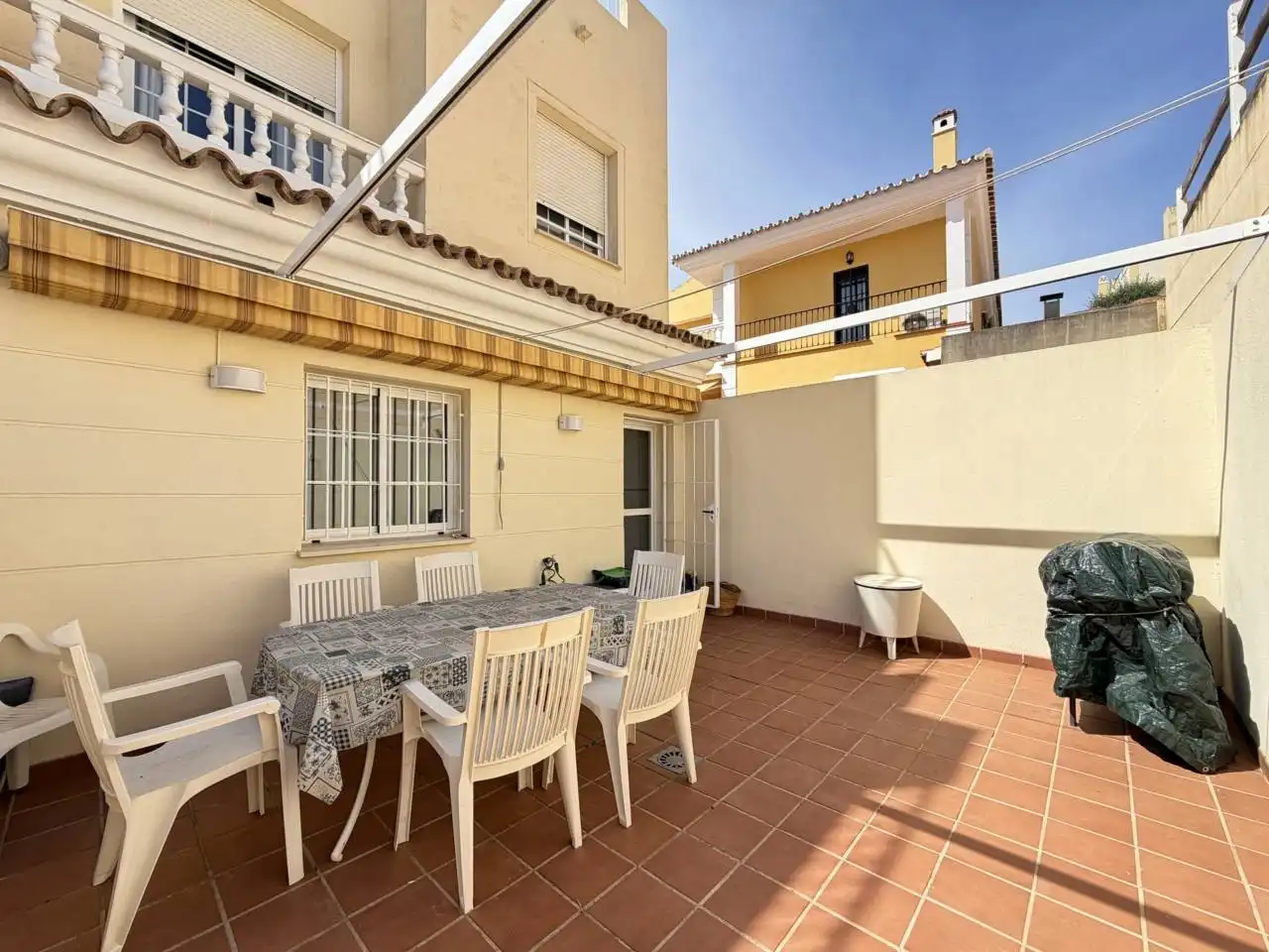 Terraza de Casa adosada en venta en Rincón de la Victoria con Aire acondicionado, Calefacción y Terraza
