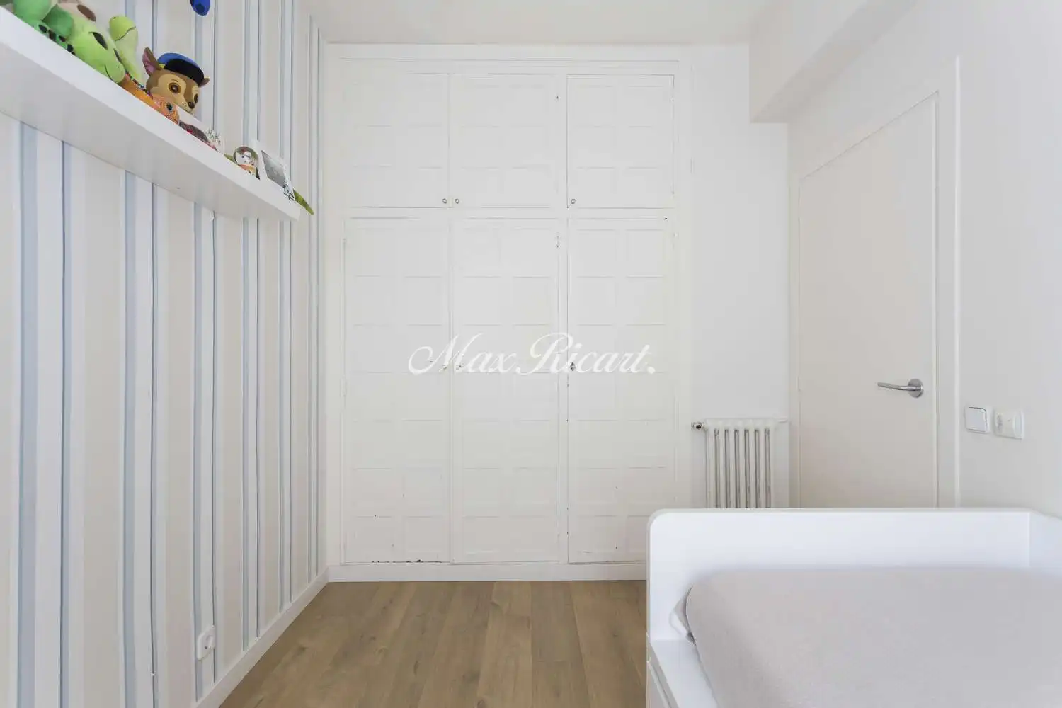 Schlafzimmer von Wohnung zur Miete in Barcelona mit Klimaanlage, Heizung und Terrasse